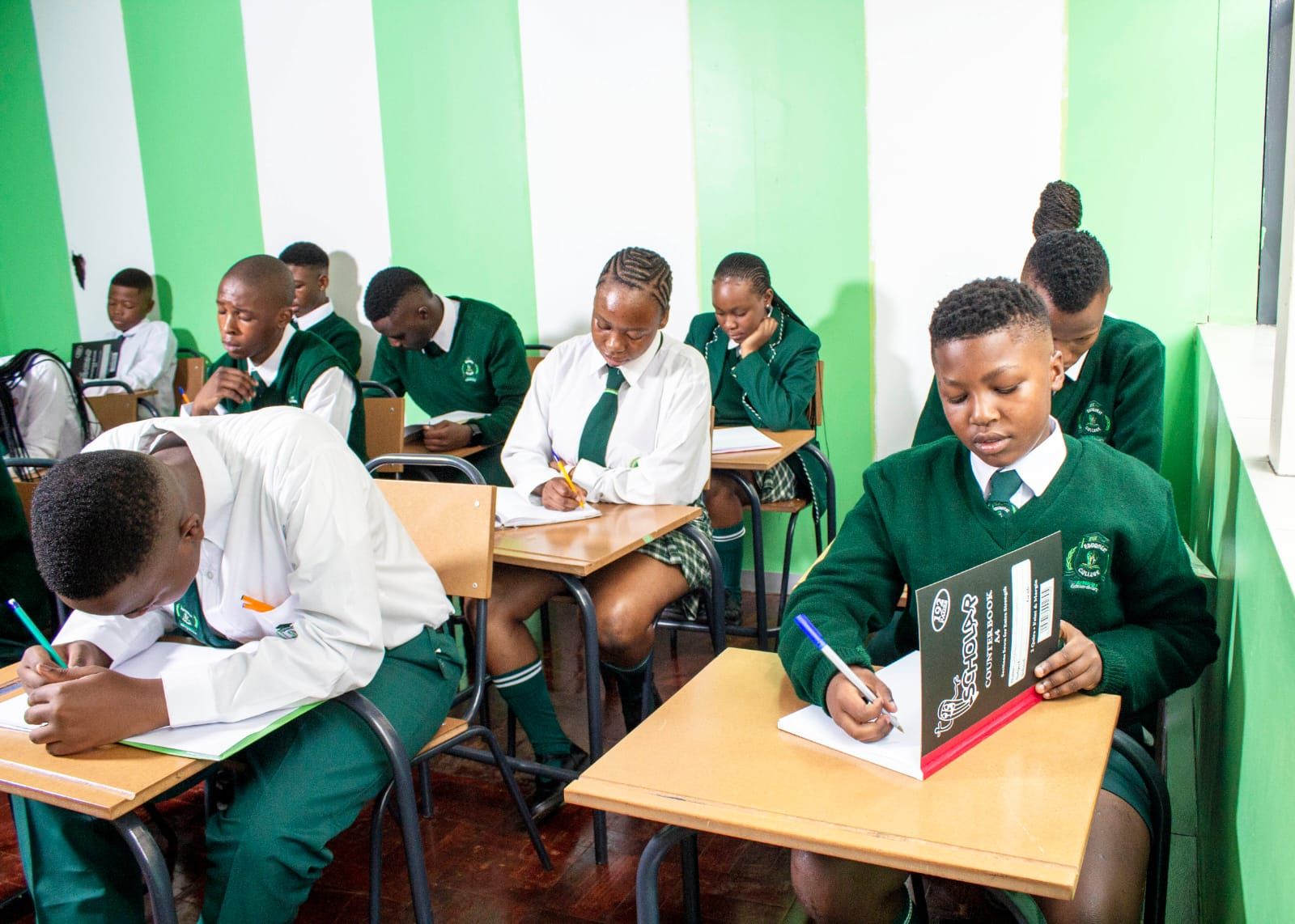 Learners in an EduQuest College classroom